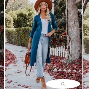 NWOT: VICI ERIE KNIT DUSTER CARDIGAN